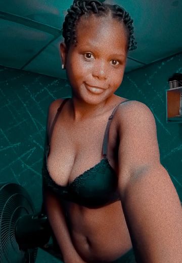 Lucy from Nigeria on a live video chat